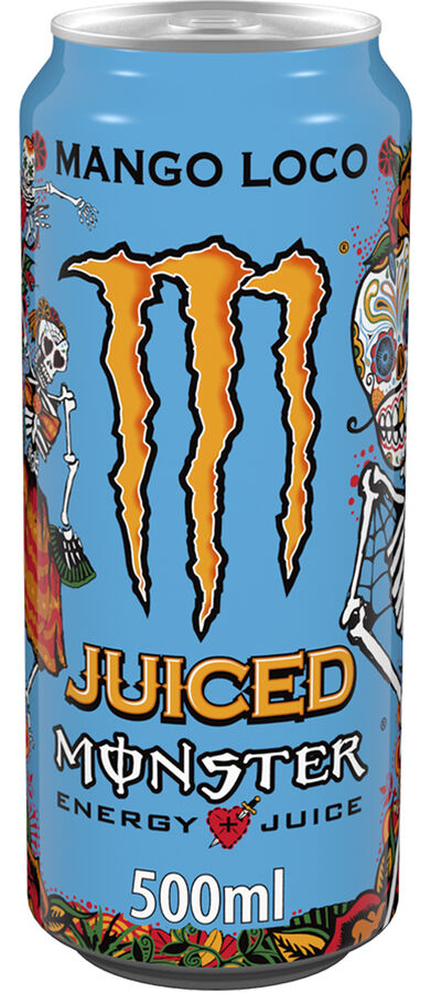 Bebida energ&eacute;tica Monster Energy 50cl juiced mango loco lata
