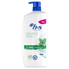 Champ&uacute; H&S 800 ml Menthol Fresh