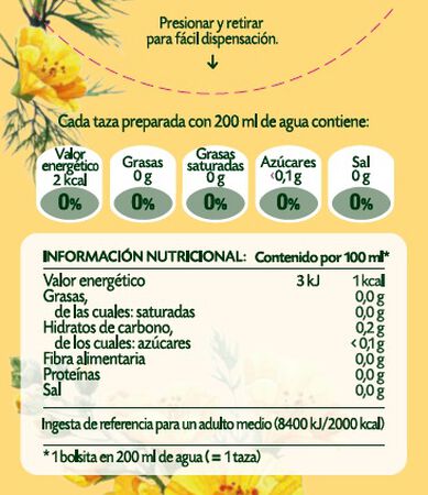 Infusi&oacute;n Pompadour 20u ultralax mix natural de sen con hinojo