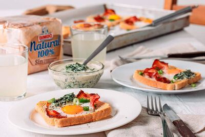 Pan molde Bimbo sin lactosa natural 460g