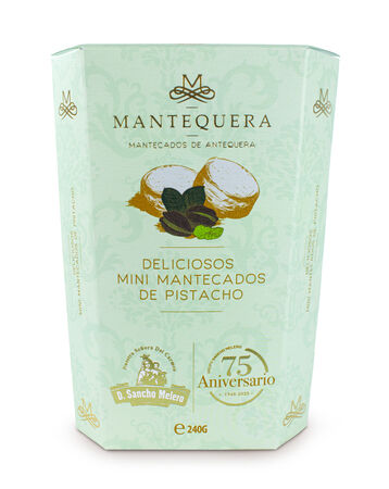Mantecado mini Mantequera 240g de pistacho