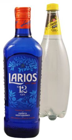 Ginebra Larios 12 70cl+ T&oacute;nica 1L