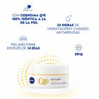 Crema facial de d&iacute;a Nivea Q10 50ml power SPF 15 antiarrugas