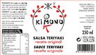 Salsa teriyaki Kimono 250ml