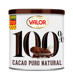 Cacao puro negro soluble Valor 250g 100%