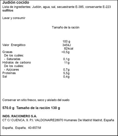 Judión extra cocido Legourmet Miau 400g
