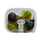 Aceite de oliva, vinagre y sal Valdezarza 5 monodosis 20 ml aceite de oliva virgen extra, 5 monodosis 10 ml vinagre de vino y 5 monodosis 1 gr sal. 