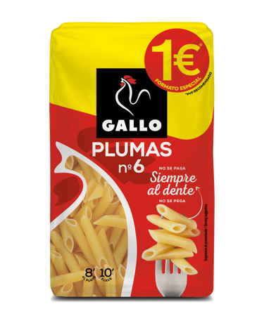 Pluma N&ordm;6 Gallo 400g