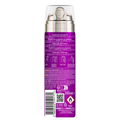 Spray volumizador col&aacute;geno Elvive 200 ml
