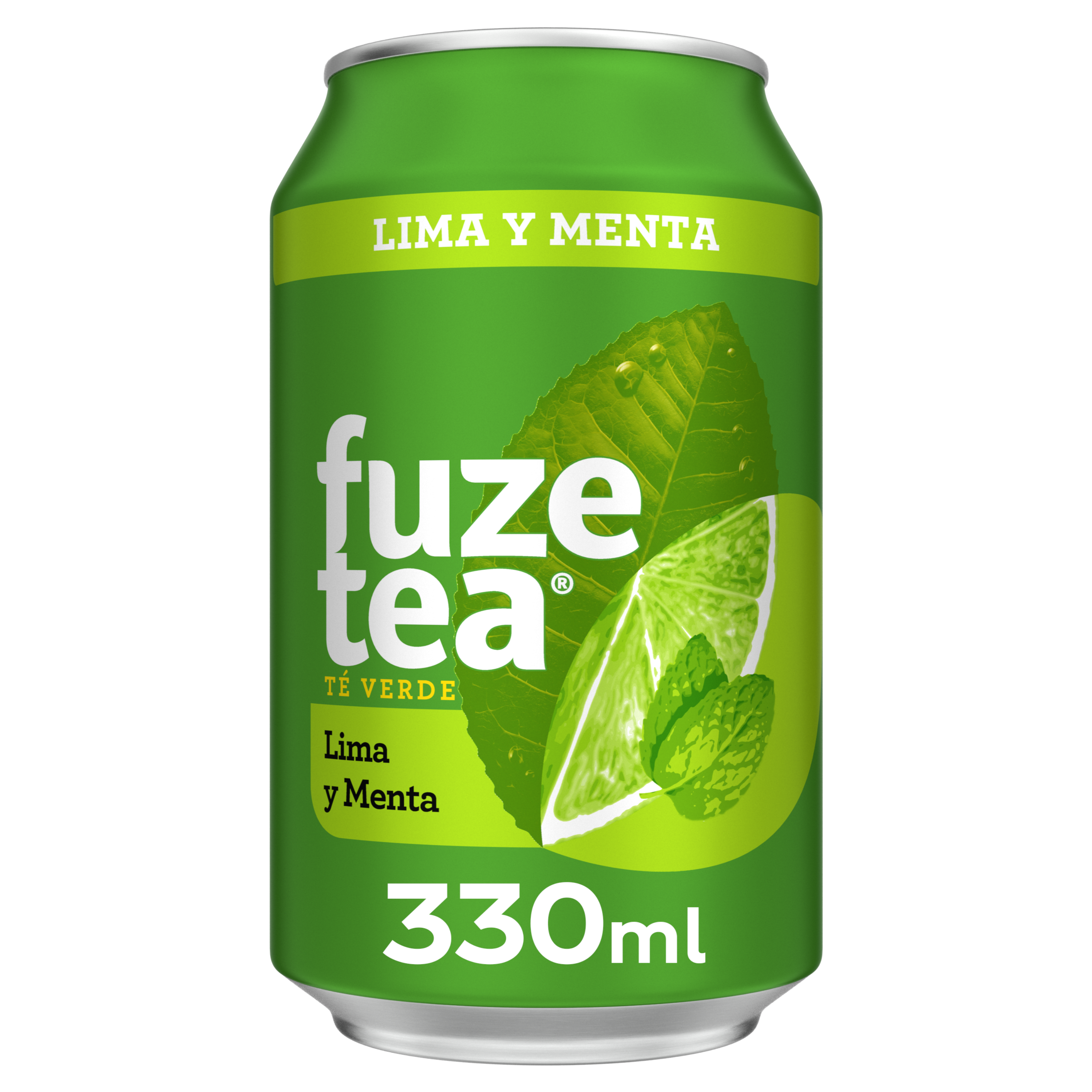 Refresco de té verde con lima y menta Fuze Tea 33cl