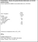 Queso camembert en porciones Pr&eacute;sident 250g