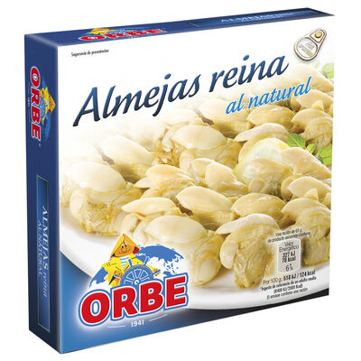 Almeja Reina al natural Orbe 63g