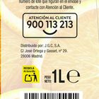 Zumo de naranja 100% exprimida con pulpa Aipende 1L