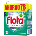 Detergente en  polvo Flota 78 lav Active Plus frescor max