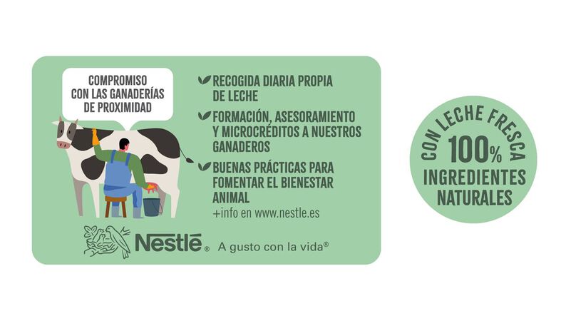 Leche condensada La Lechera 450g sirve fácil