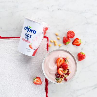 Yogur proteína Skyr Alpro 400g fresa