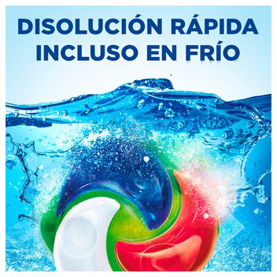 Detergente c&aacute;psulas pods Ariel 14l lavados poderoso