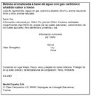 Agua con gas sin azúcar sabor limón Maison Perrier 33 cl