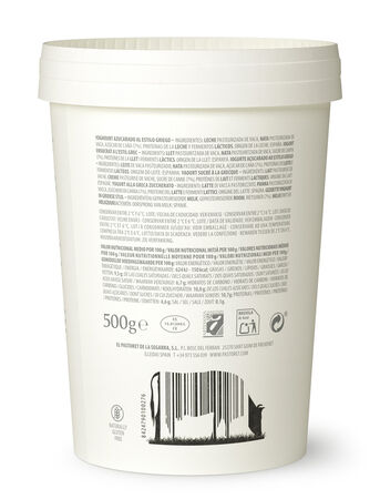 Yogur estilo griego Pastoret artesanal 500g
