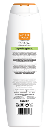 Gel de ducha natural con aloe vera y vitamina e Natural Honey 650 ml