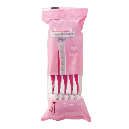 Maquina Desechable Mujer 2H Bodyplus 10 Unidades