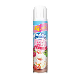 Nata montada ligera en spray Asturiana 250 gr + 10%