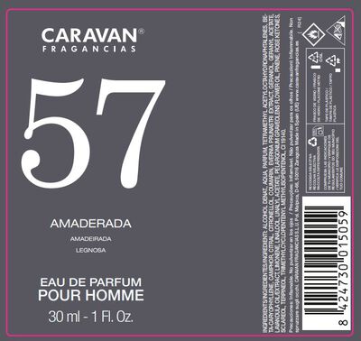 Eau de toilette Caravan hombre 30 ml nº57