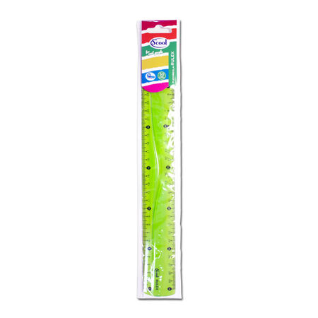 Regla S'Cool 30 cm Flexible