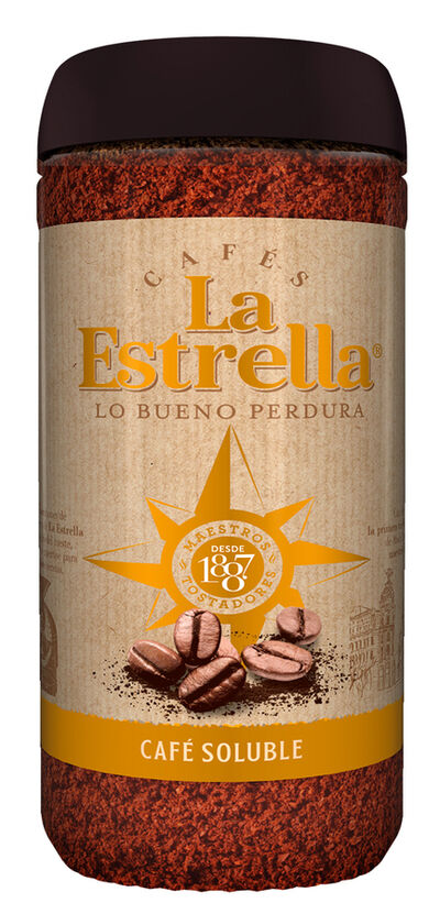 Café soluble natural La Estrella 190g