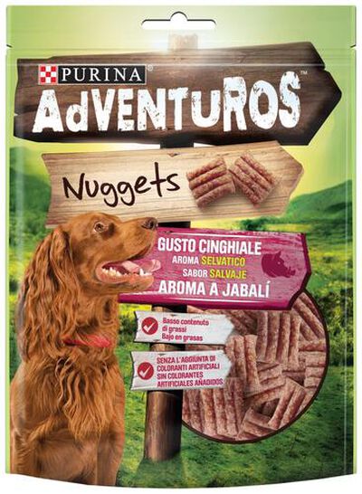 Snack perro Purina Adventuros nuggets 90g