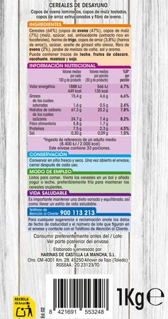 Muesli crujiente Alipende 1kg