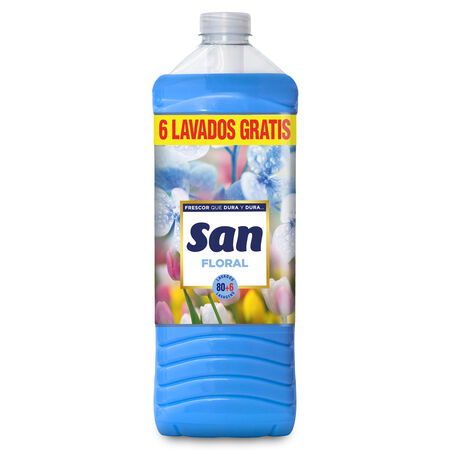 Suavizante Concentrado San Floral 80+6 lavados