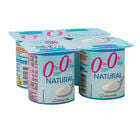 Yogur desnatado Alipende pack 4 natural 500g