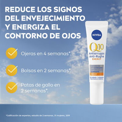 Contorno de ojos Energizante Nivea Q10 Energy 15ml