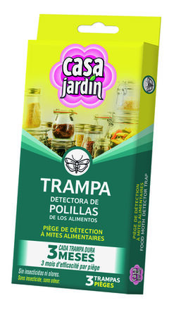 Insecticida trampa Casa Jard&iacute;n pack 3 para polillas