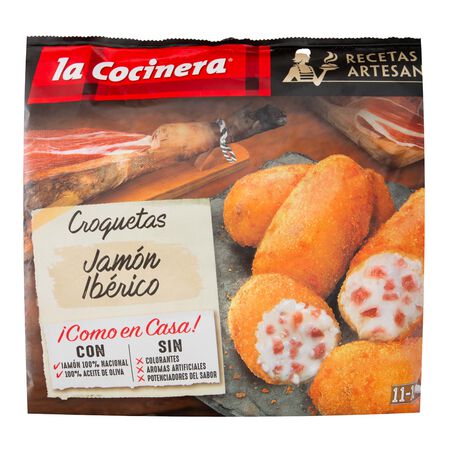 Croquetas artesanas La Cocinera 400g jamón ibérico