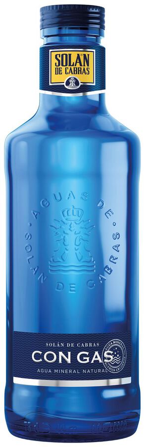 Agua con gas Solán de Cabras 750ml