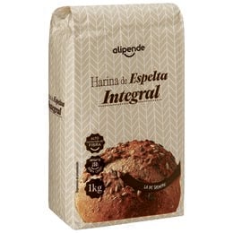Harina espelta integral alto contenido de fibra Alipende 1kg
