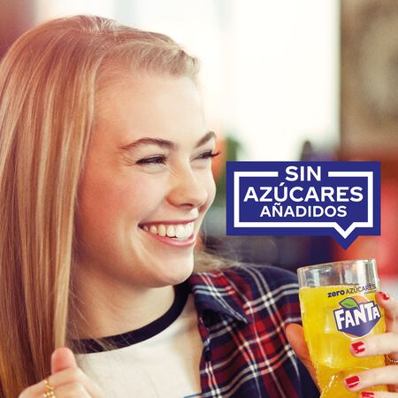 Refresco naranja Fanta lata 33cl zero