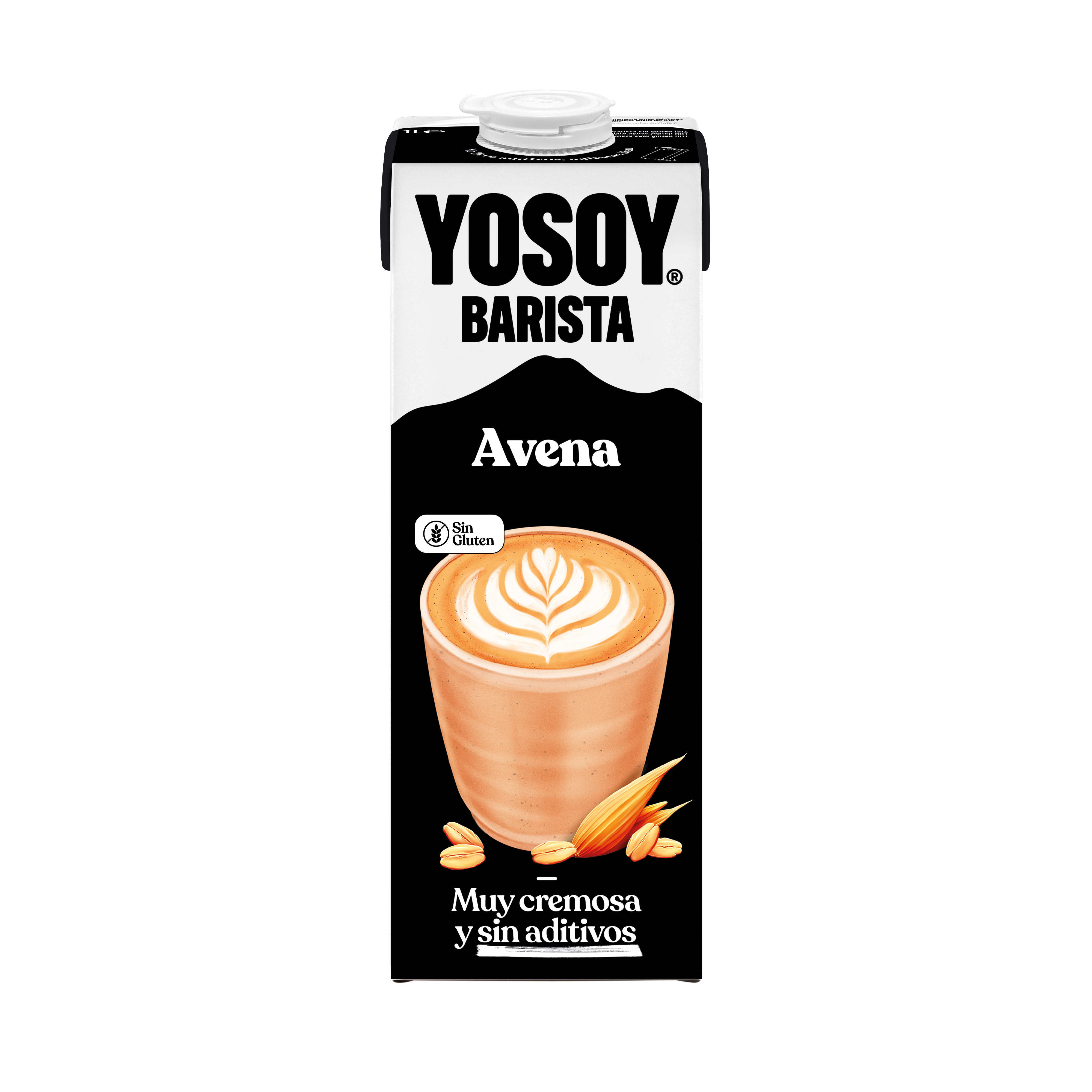 Bebida avena sin ázucar añadido YOSOY 1l barista