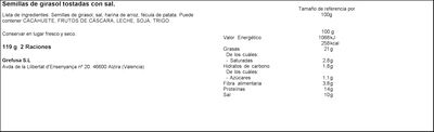 Piponazo original Grefusa 110g