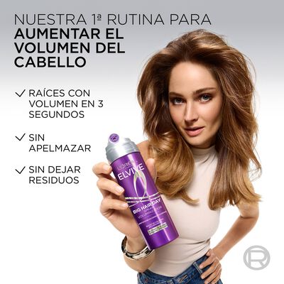 Spray volumizador col&aacute;geno Elvive 200 ml