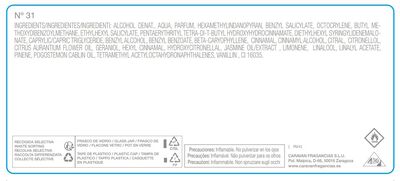 Eau de toilette Caravan mujer 150ml n&ordm;31