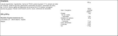 Galleta Tuc lu 100g 2u original