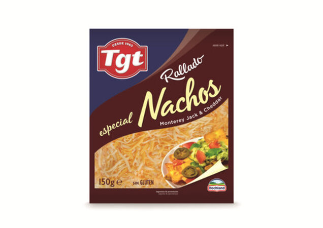 Queso Rallado Hochland 150gr Especial Para Nachos Con Queso Monterey Jack&Cheddar