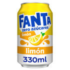 Refresco lim&oacute;n Fanta lata 33cl zero az&uacute;cares