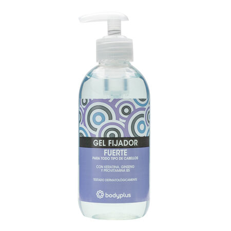 Gel fijador para el cabello Bodyplus 300ml con dosificador