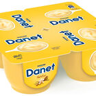 Natillas sin gl&uacute;ten Danet pack 4 vainilla