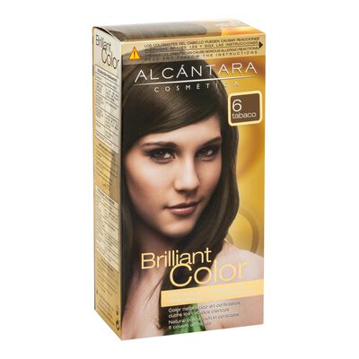 Tinte de cabello Alcántara Brilliant Color nº 6 tabaco
