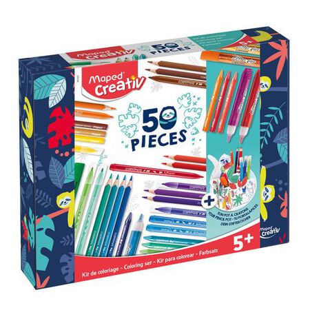 Kit Colorear Maped Creativ 50U